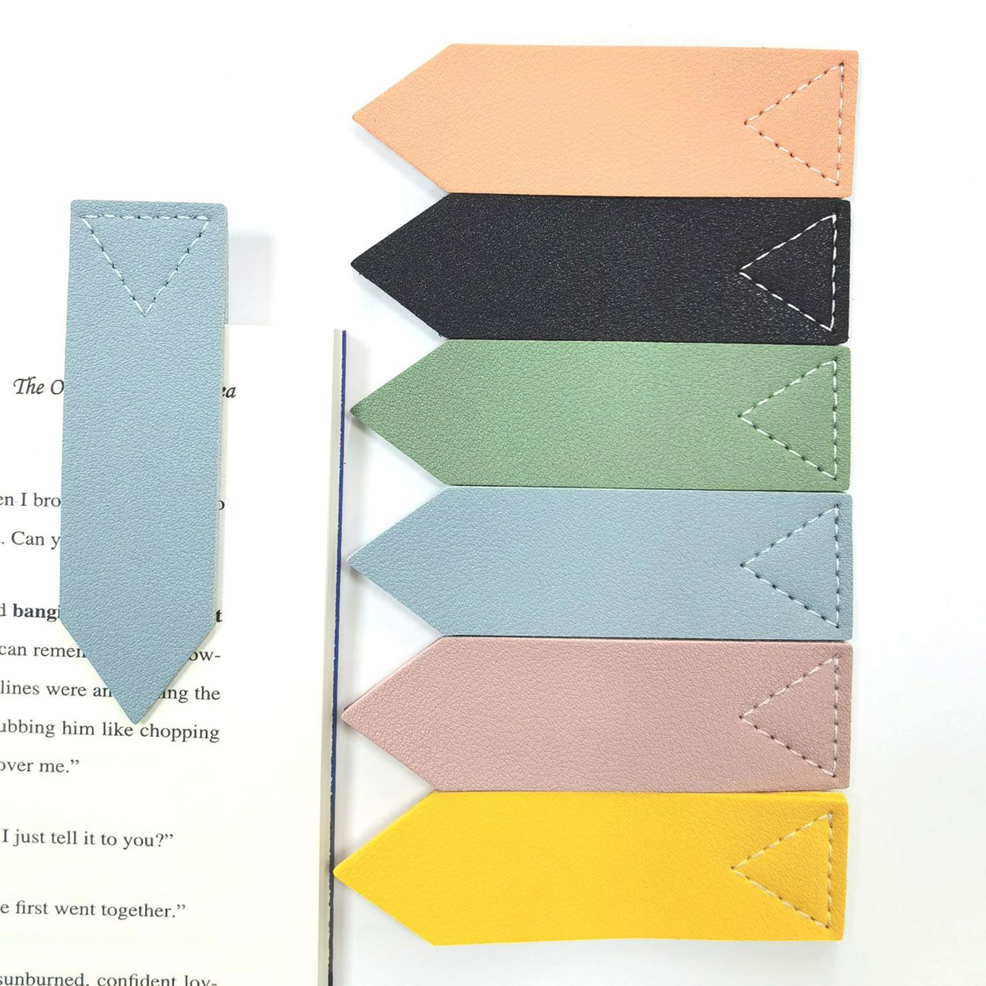 PU Leather Page Corner Bookmark 1