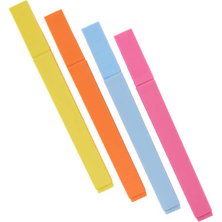 4-Piece Square Recycled Highlighter Set 3