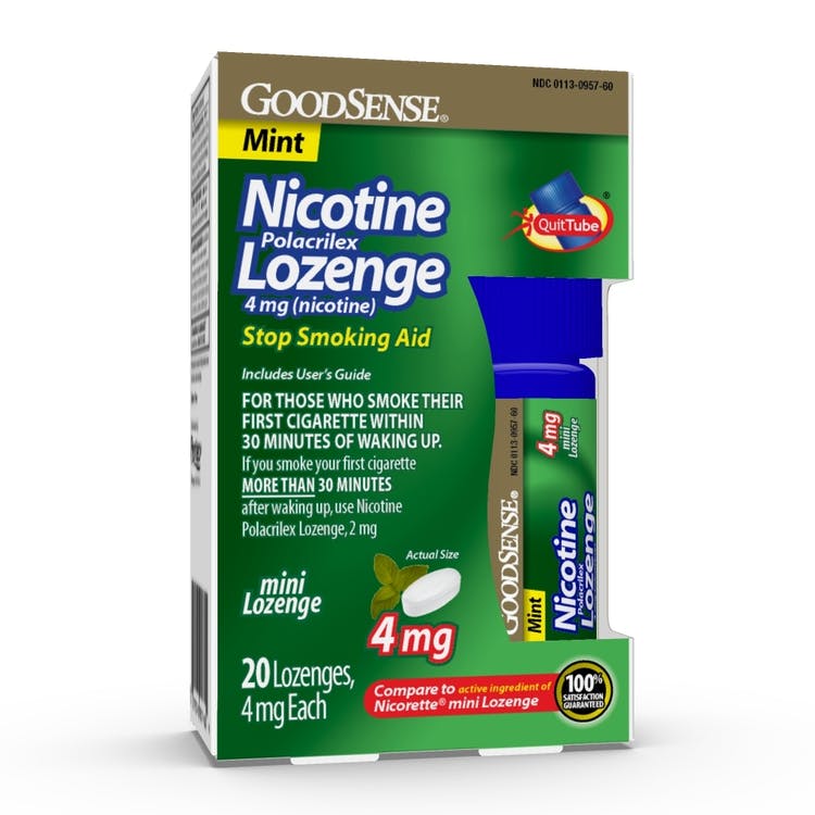 Nicotine Lozenges - 4 mg Mint 20 Pack 1