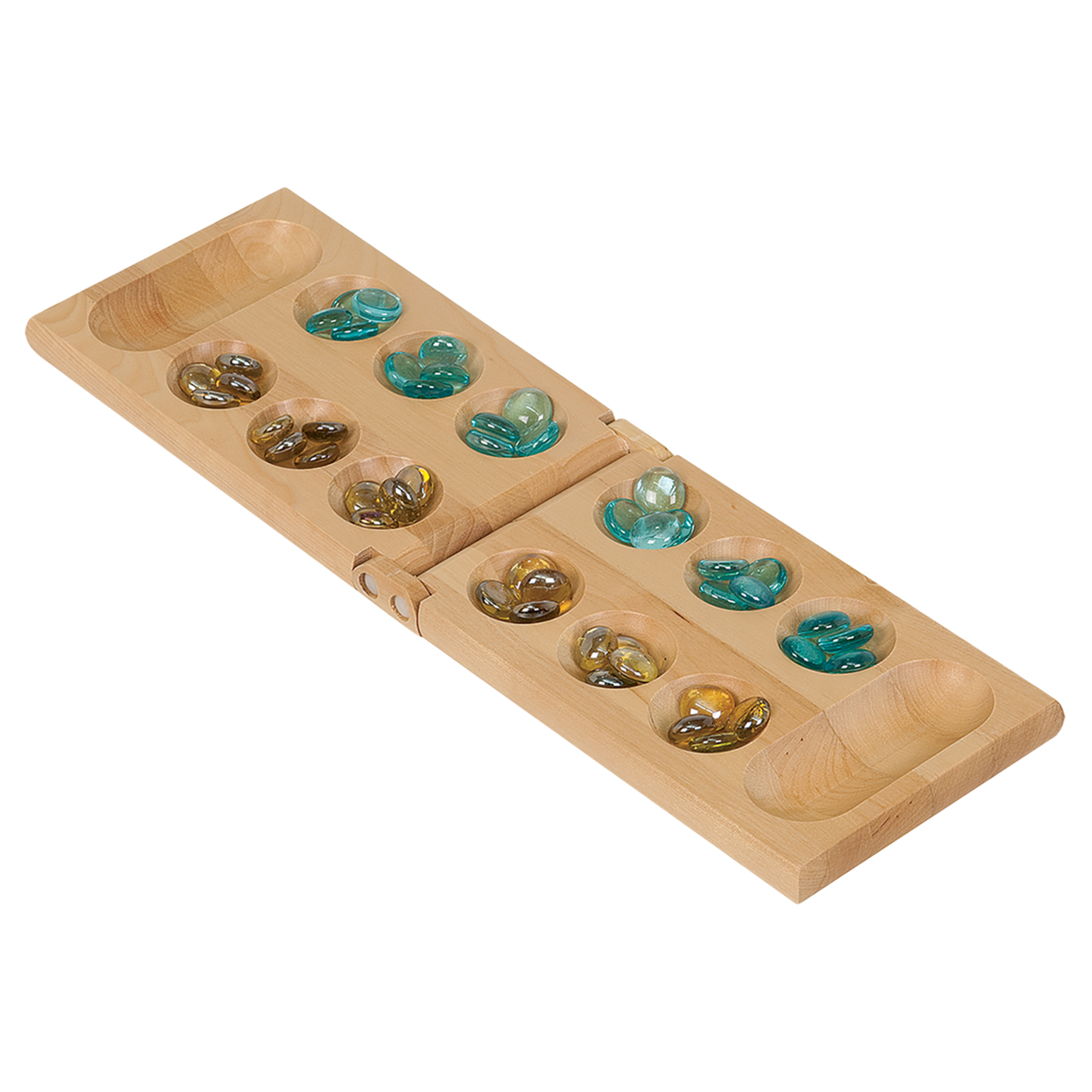 Birch Mancala Board Game Set 4