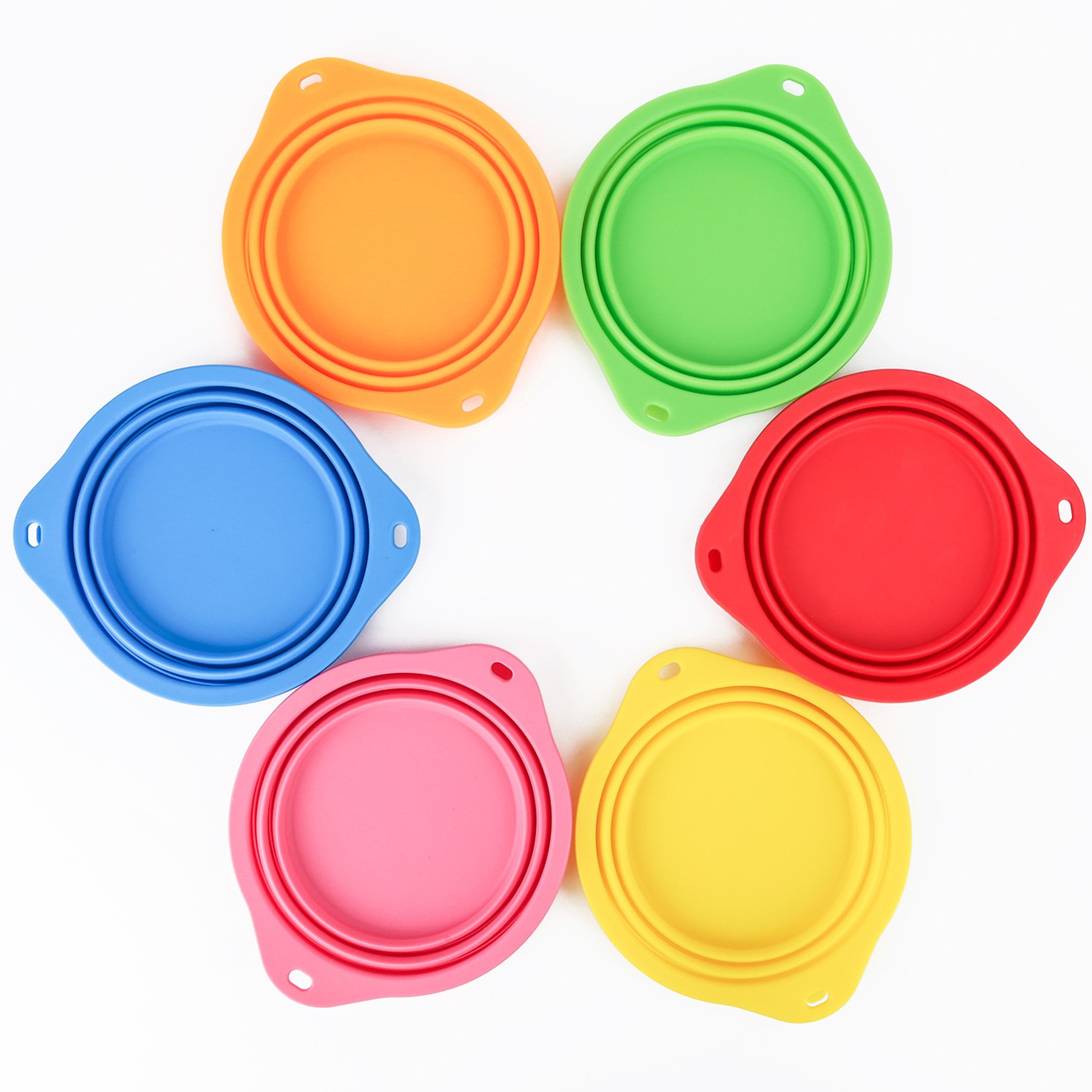 Foldable Dual-Handle Pet Bowl 3