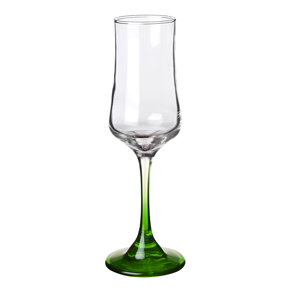 6 oz Rose Bud Champagne Glasses 5