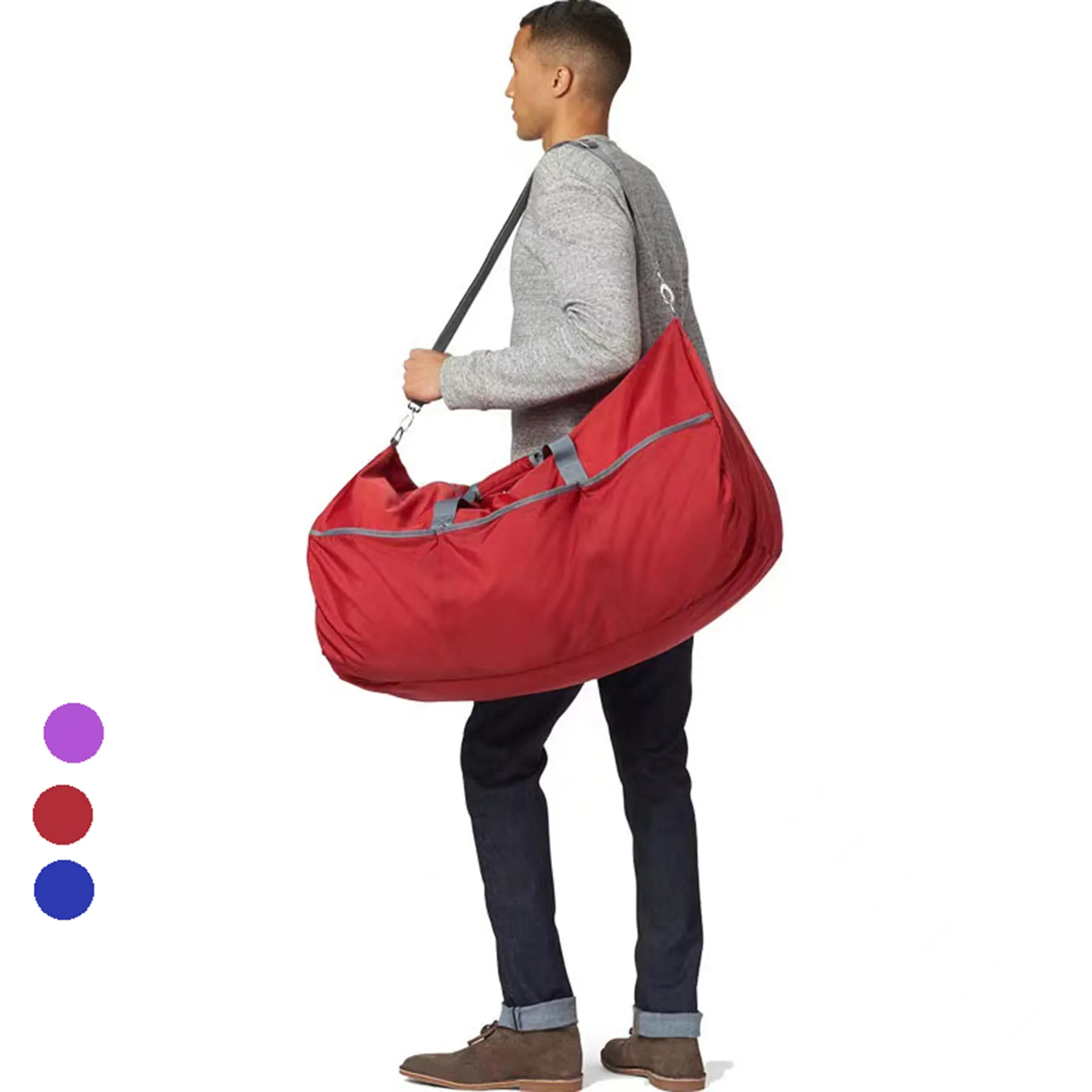 Large Nylon Duffel Bag 1