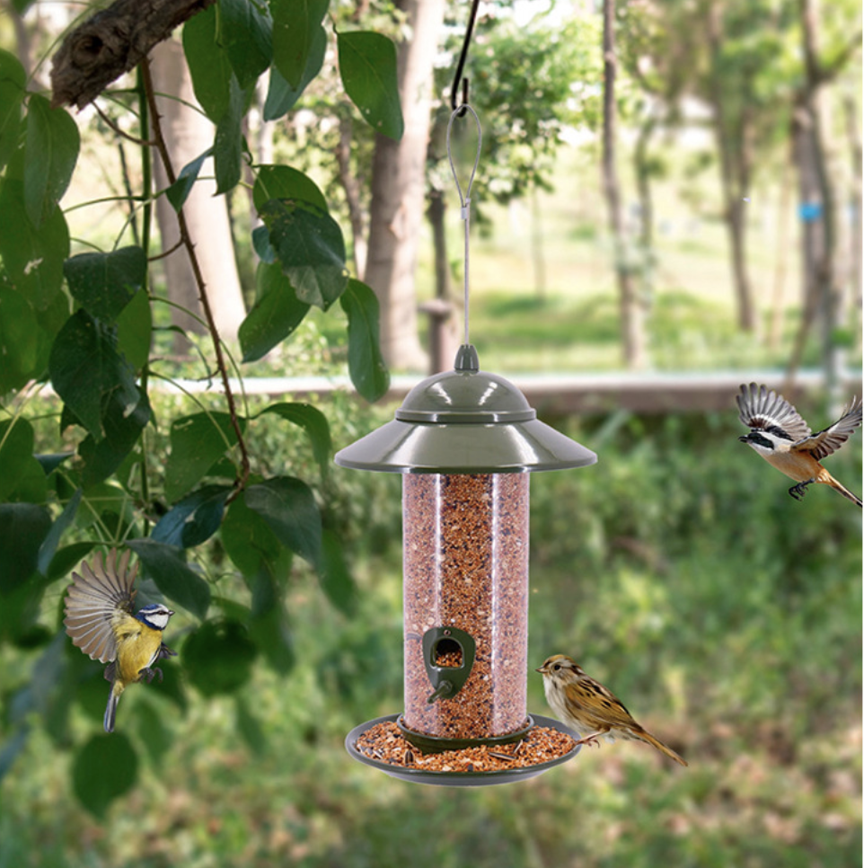 Metal Bird Feeders for Outdoors Hanging 1