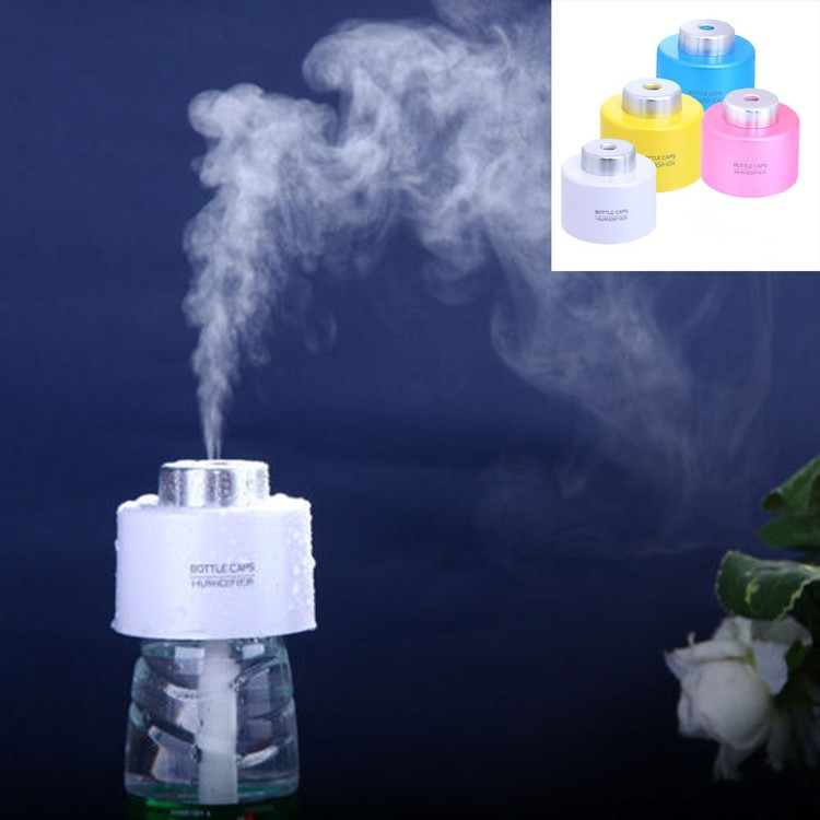 iBank ® Portable Bottle Cap Air Humidifier with USB Cable