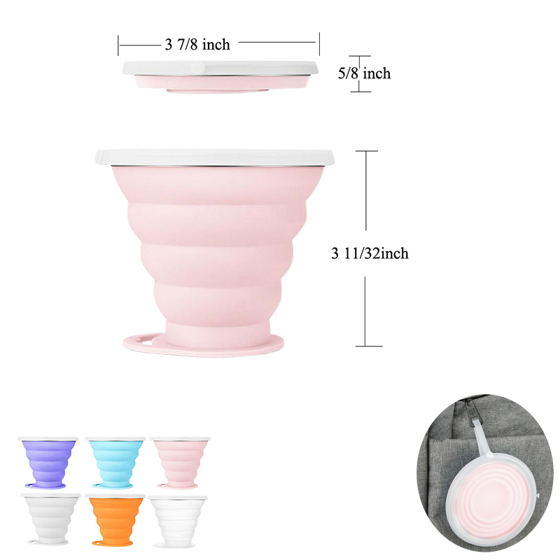 Silicone Portable Collapsible Cup 2