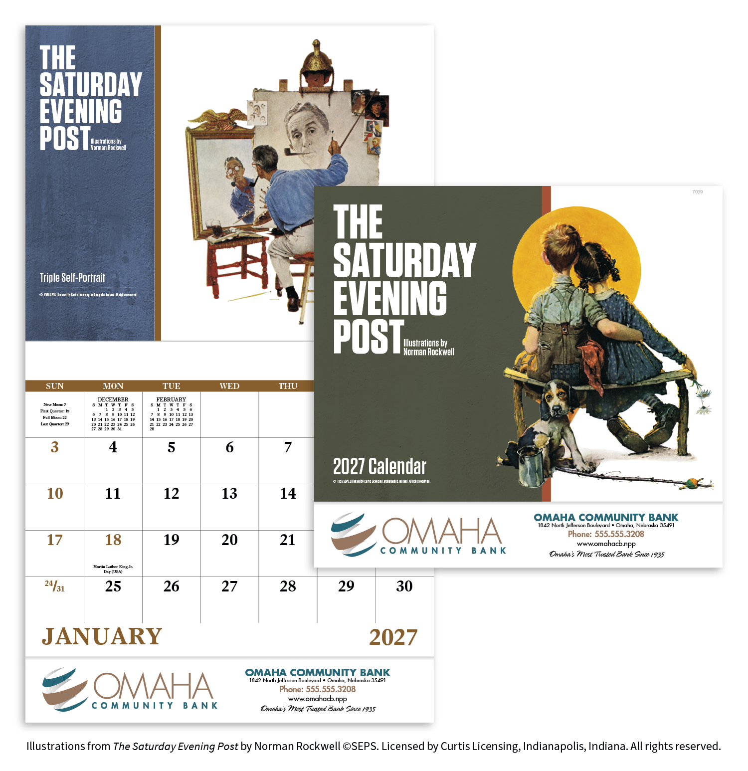 Good Value™  The Saturday Evening Post Illustrations by Norman Rockwell – Stapled Calendar 61