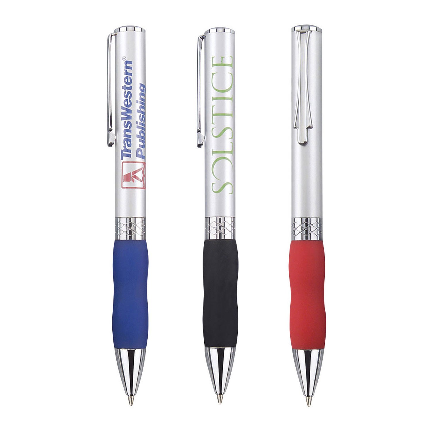 Satin Ballpoint Twist Metal Pen