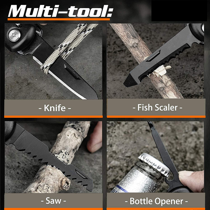 12 in 1 Mini Hammer Multitool for Emergency Survival 7