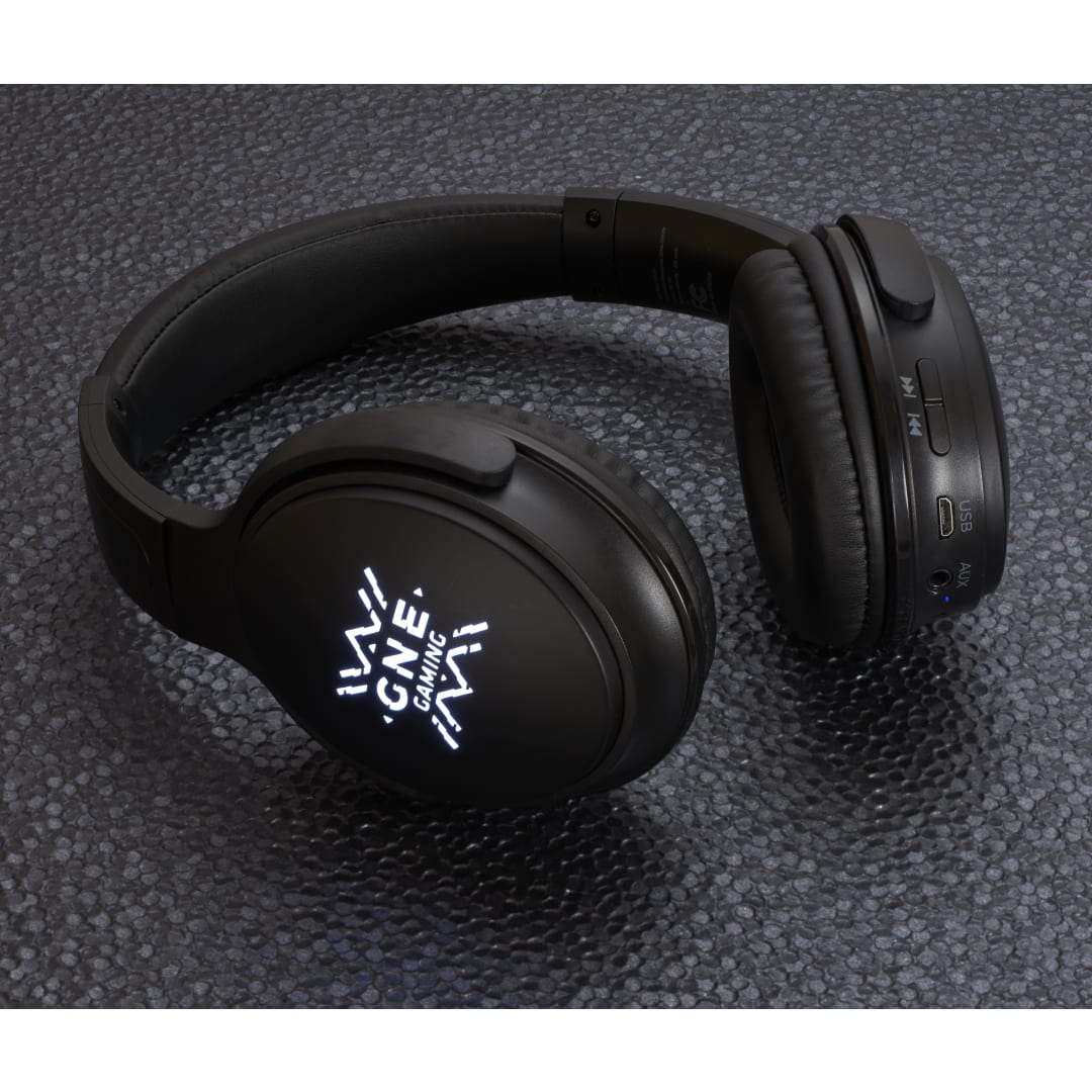 Light Up Logo Bluetooth Headphones 6