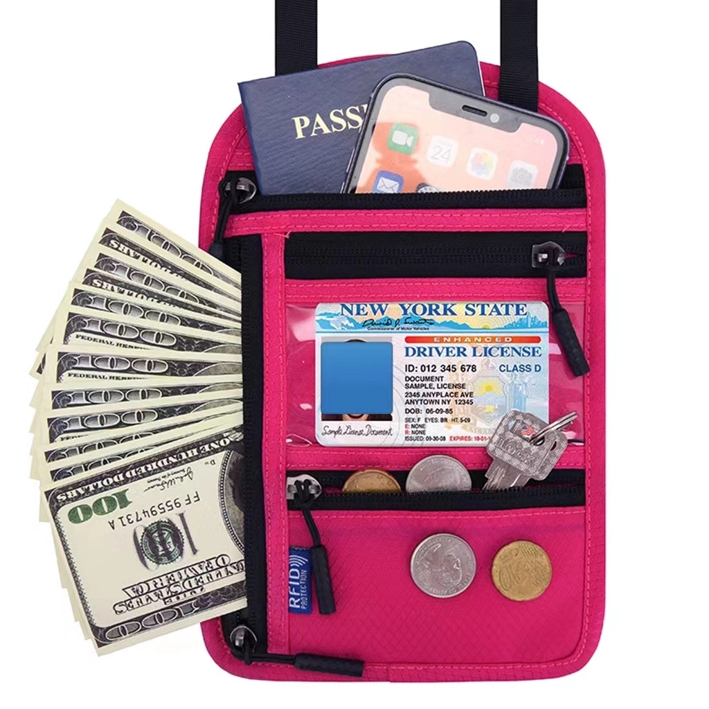 RFID Blocking Passport Wallet for Men Women 3