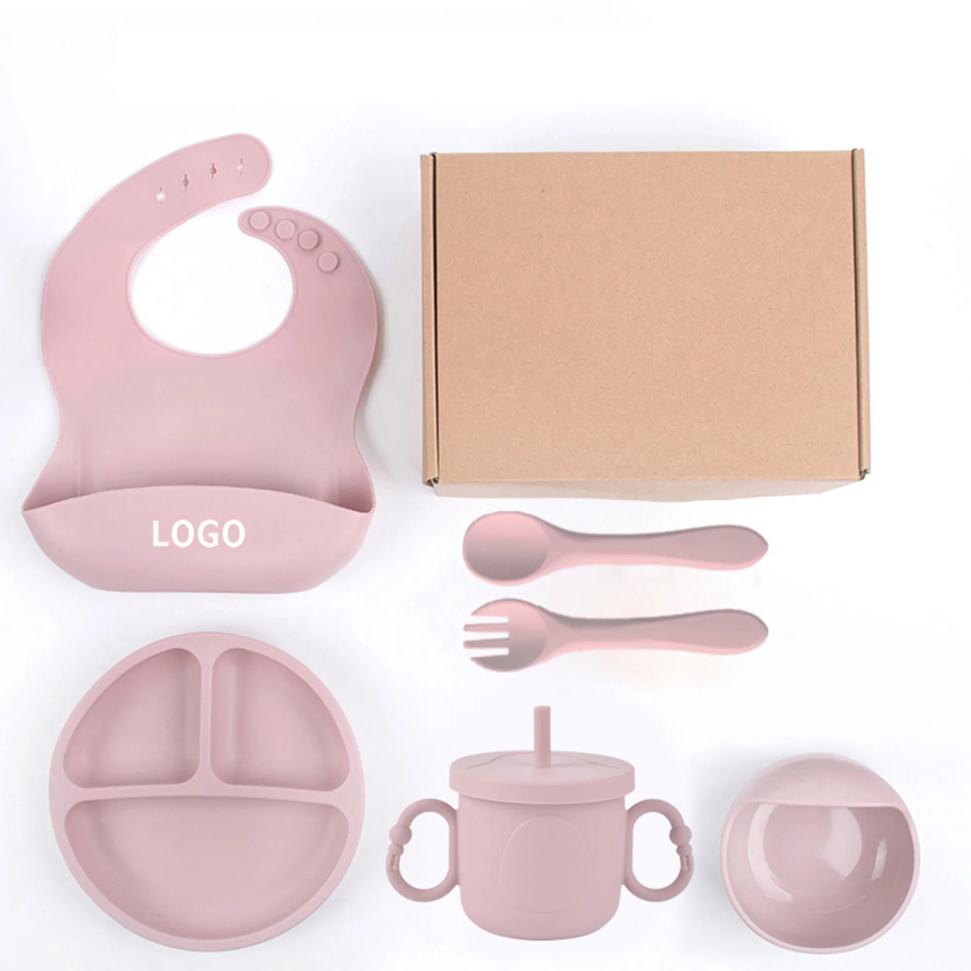 Complete Silicone Baby Feeding Set 2