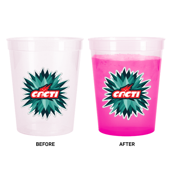 16 oz Color Changing Stadium Cup 13