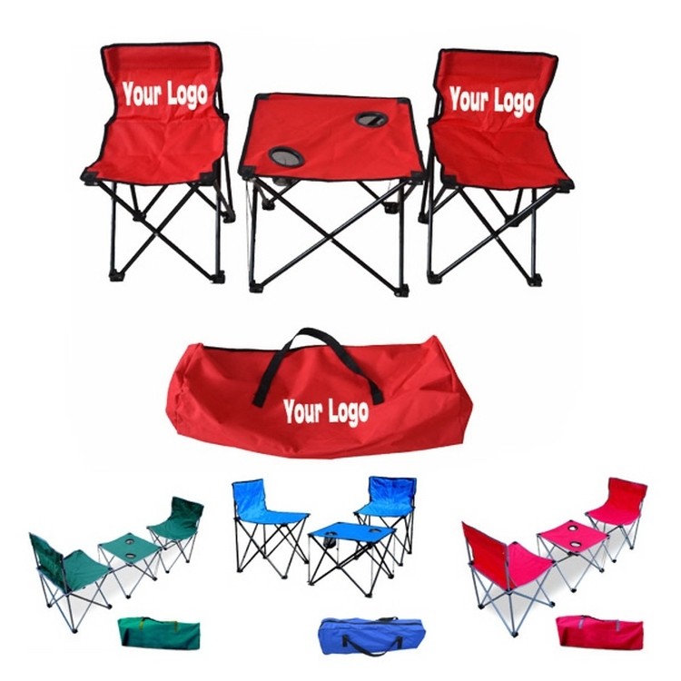 Folding Beach Chair With Table 2