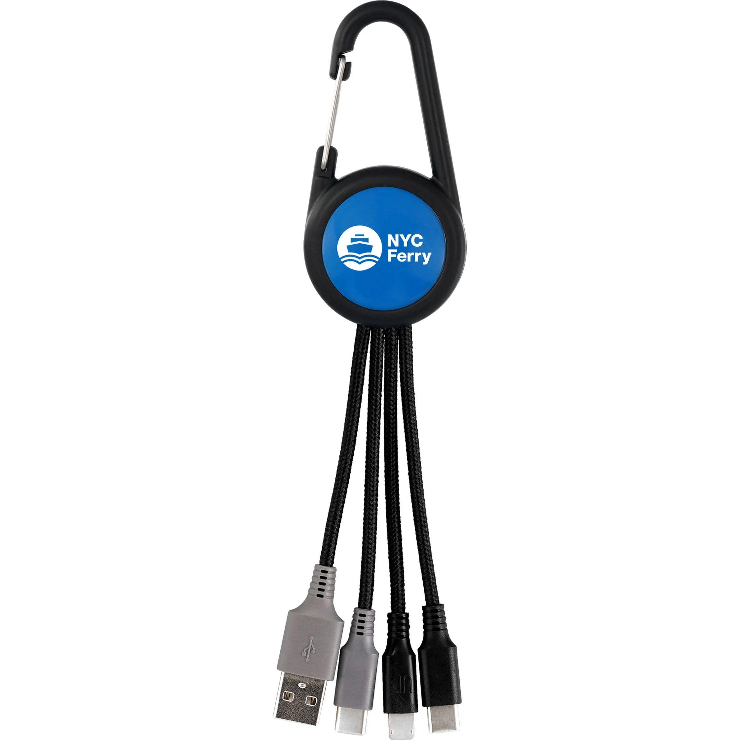 COLORFUL 3-IN-1 CARABINER DUO CHARGING CABLE 11