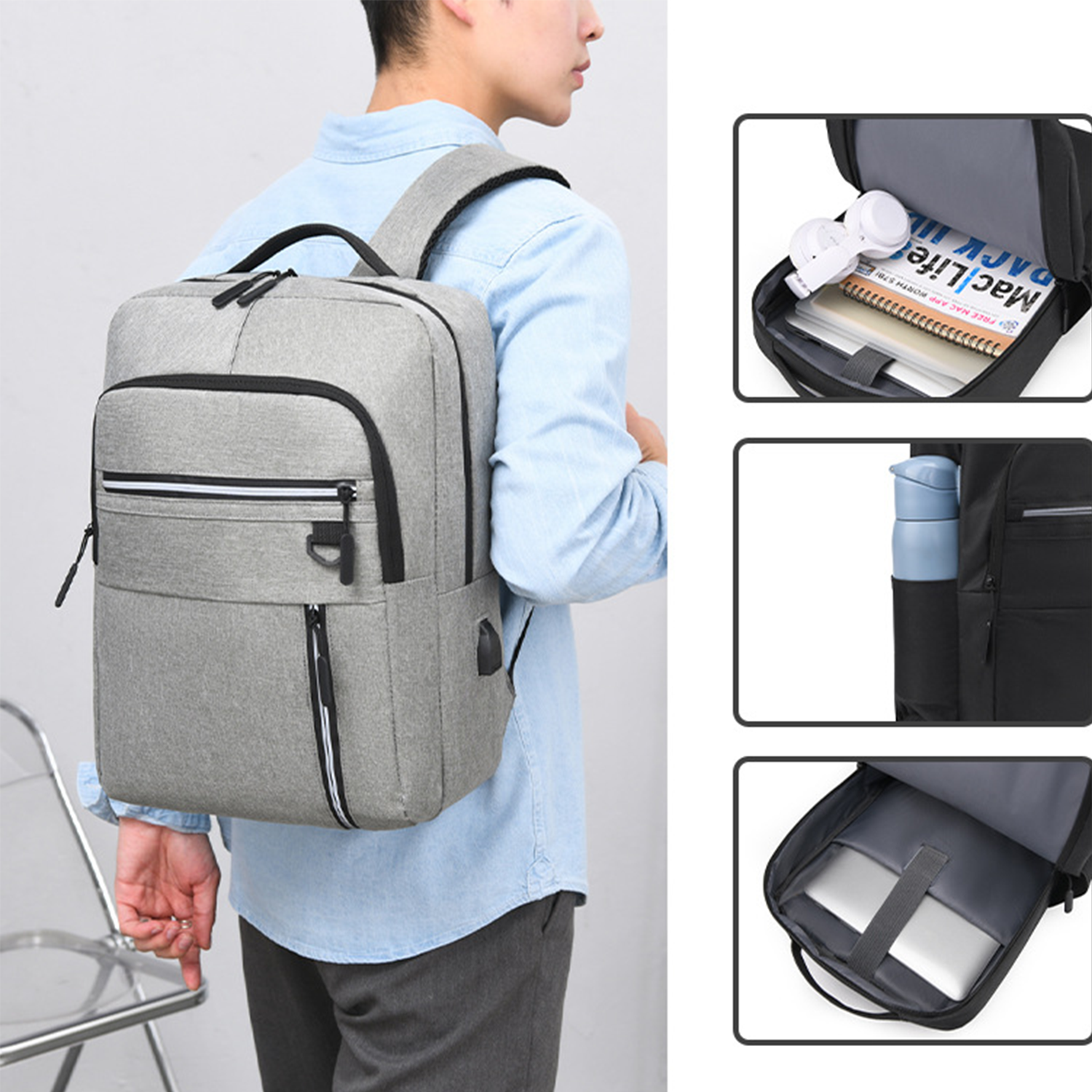 Large Laptop Travel Backpack 4