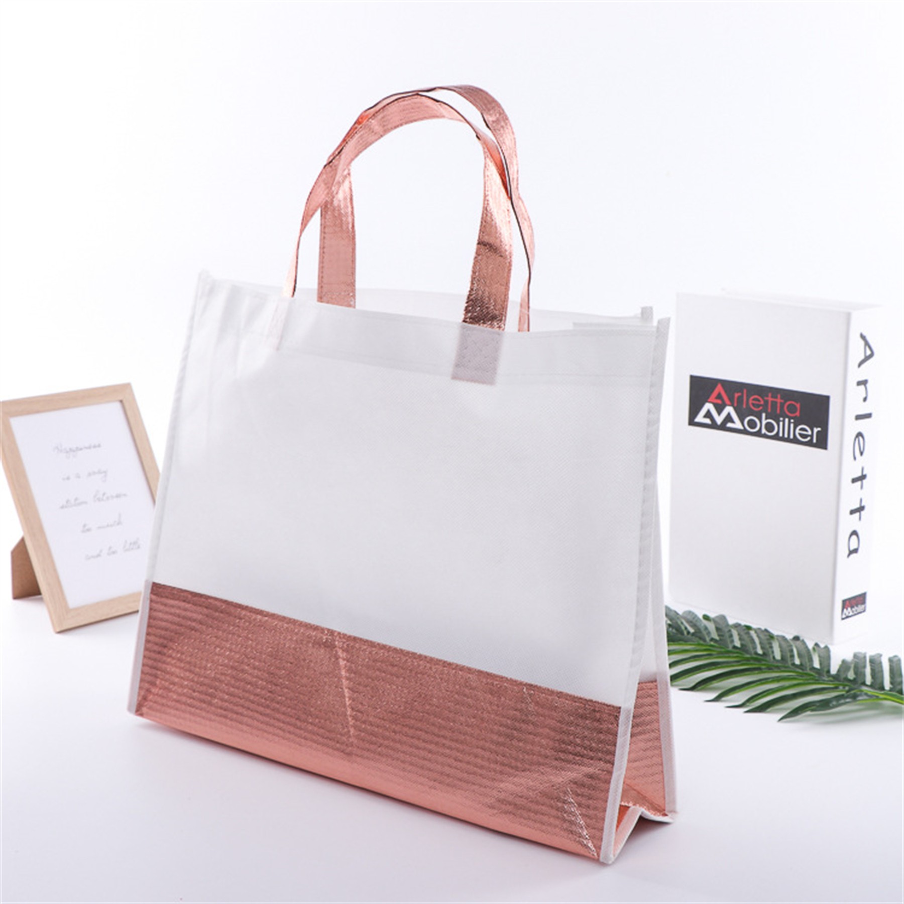 Metallic Non-Woven Tote Bag 3