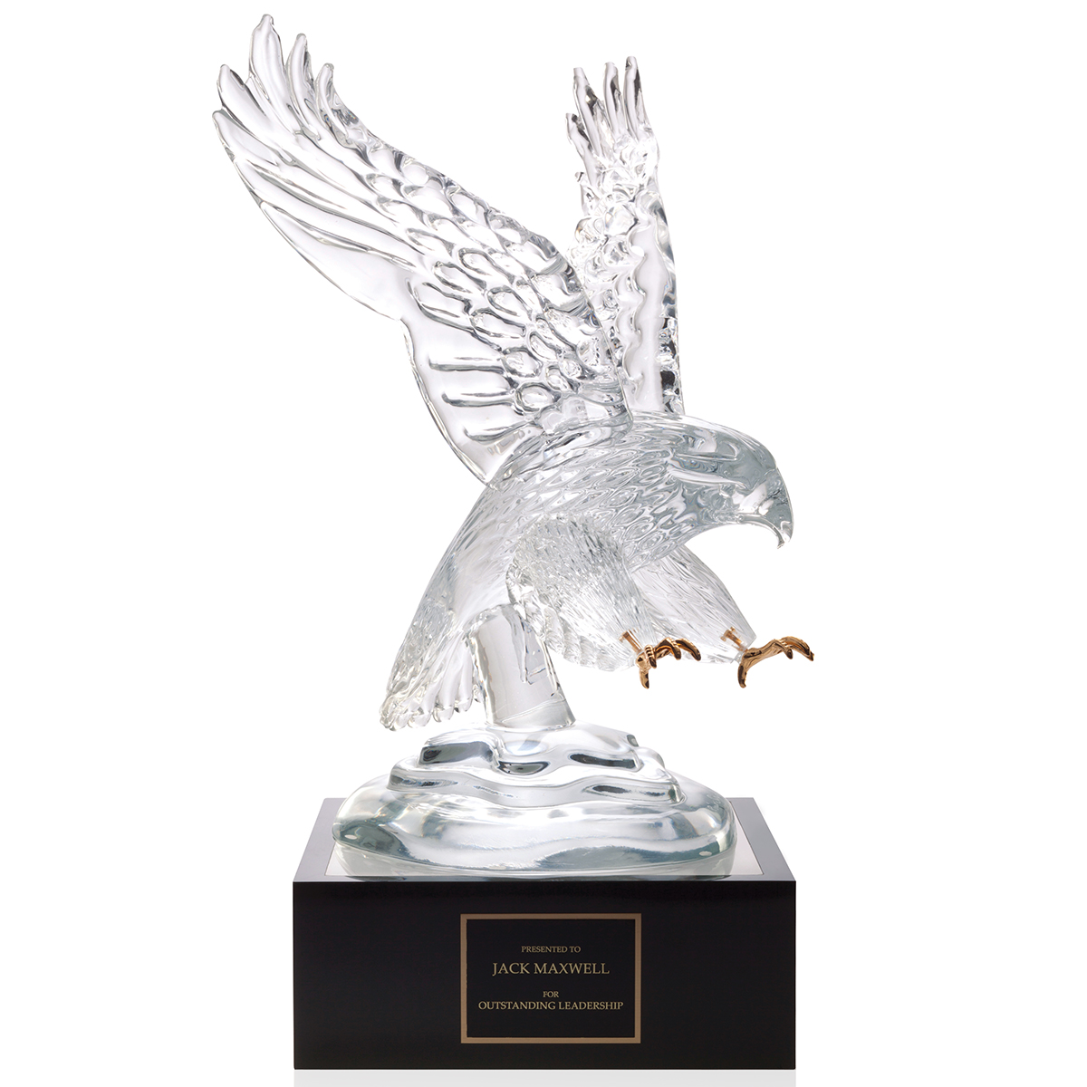 Pino Signoretto Eagle Award with 4" Lighted Pedestal 2