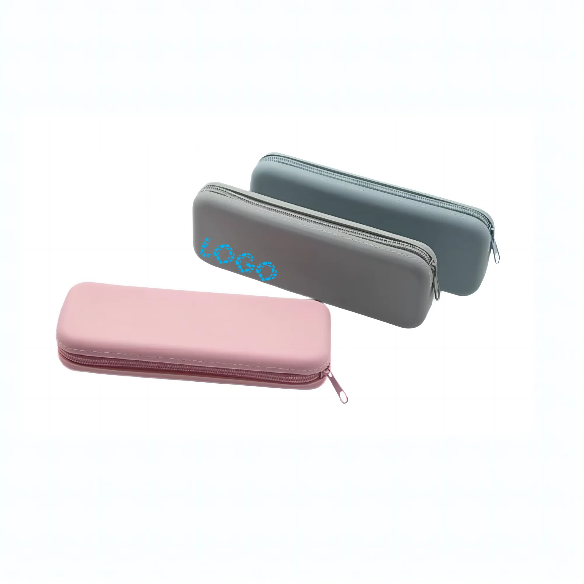 Minimalist silicone pencil case