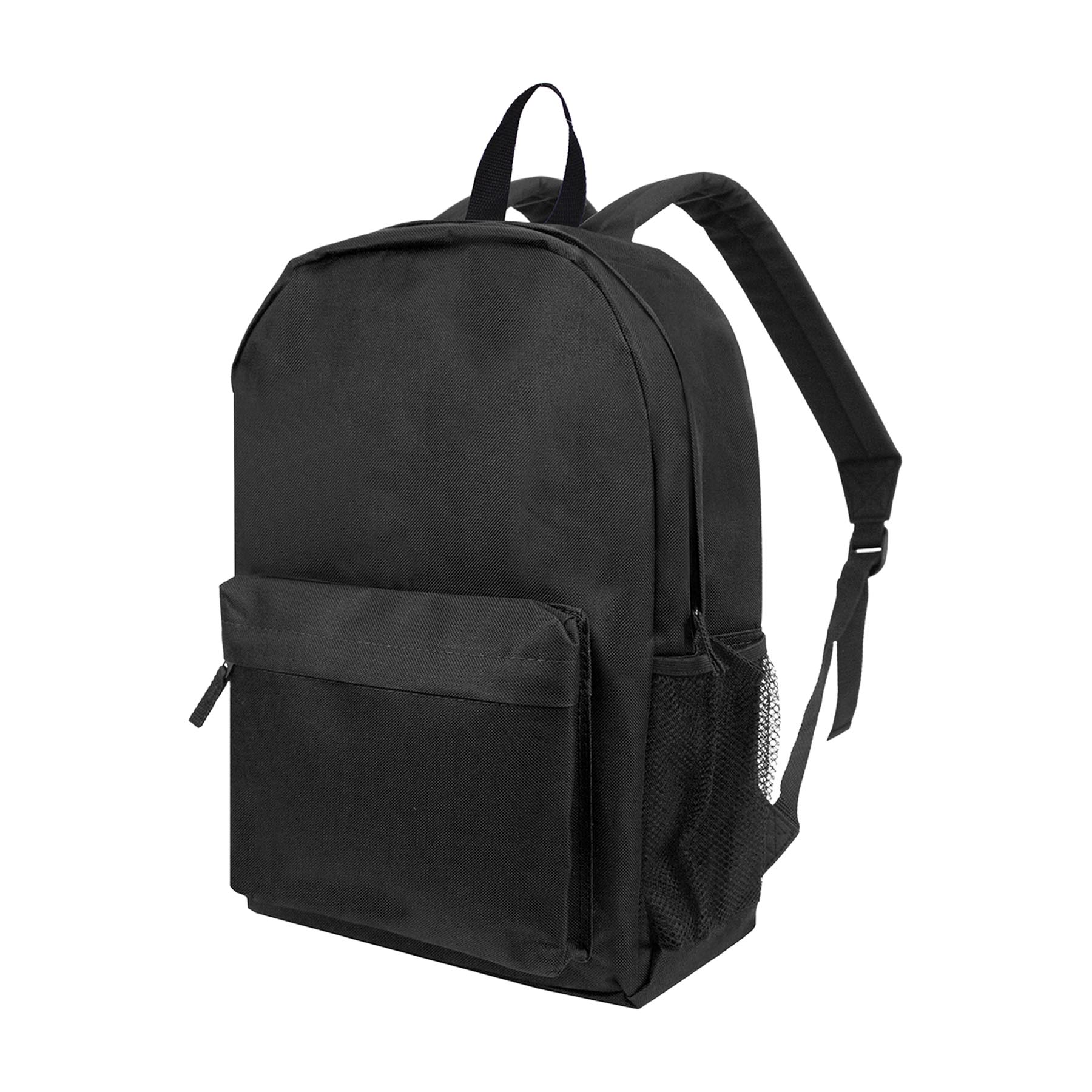 600D 17" Best Value Heavy Duty Backpack with Water Bottle Pocket 4