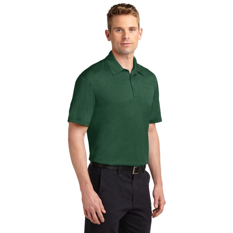 Sport-Tek Heather Contender Polo. 44