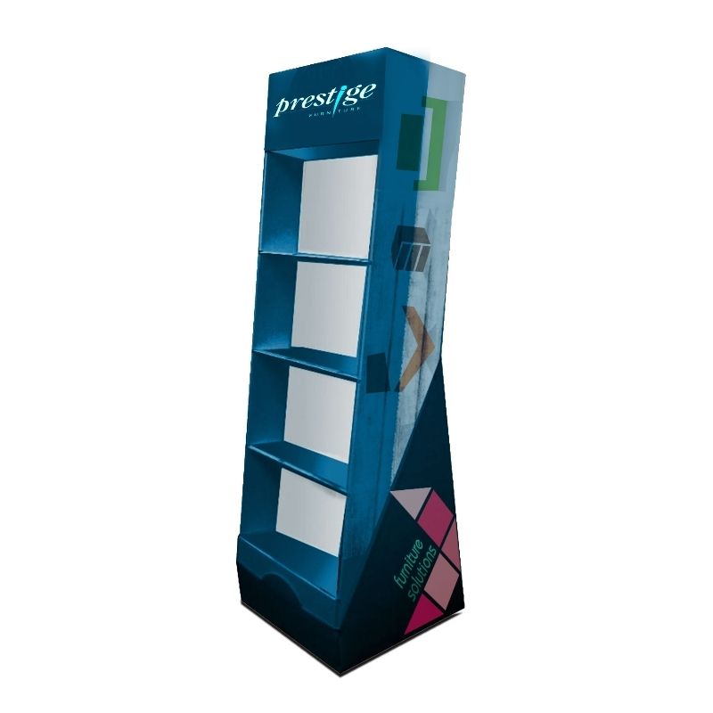 Tiered Recyclable storeDisplay,4' 1