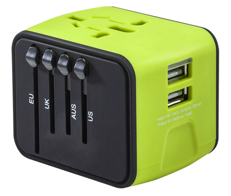 iBank ® Universal Travel Adapter, International Power Adapter 1