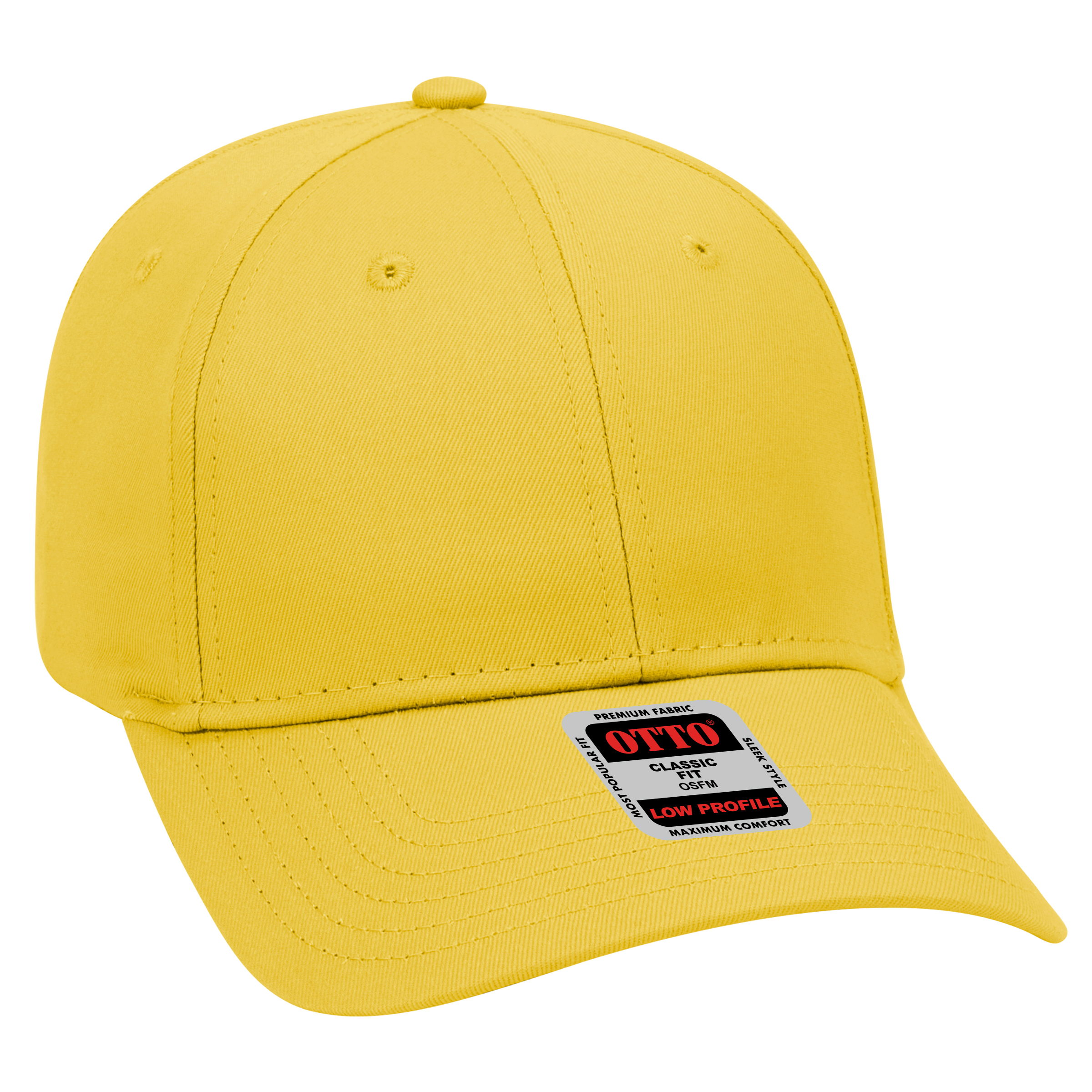 OTTO CAP® 6 Panel Low Profile Baseball Cap 11