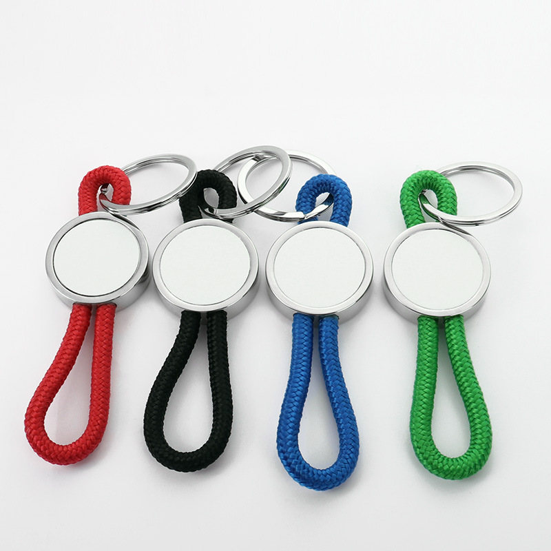 DIY Sublimation Keychain Pendant with Nylon Cord 1