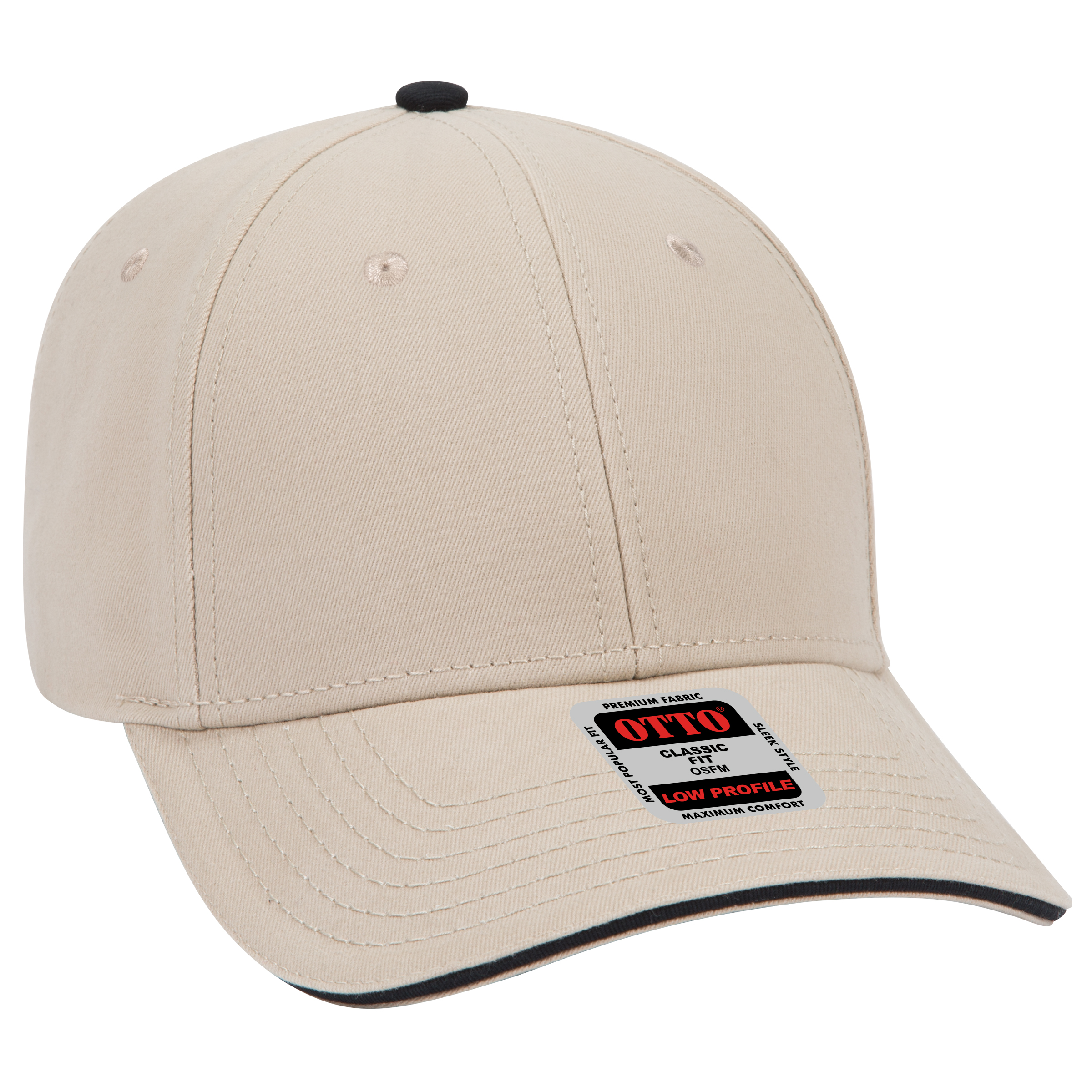 OTTO CAP® 6 Panel Low Profile Baseball Cap 28