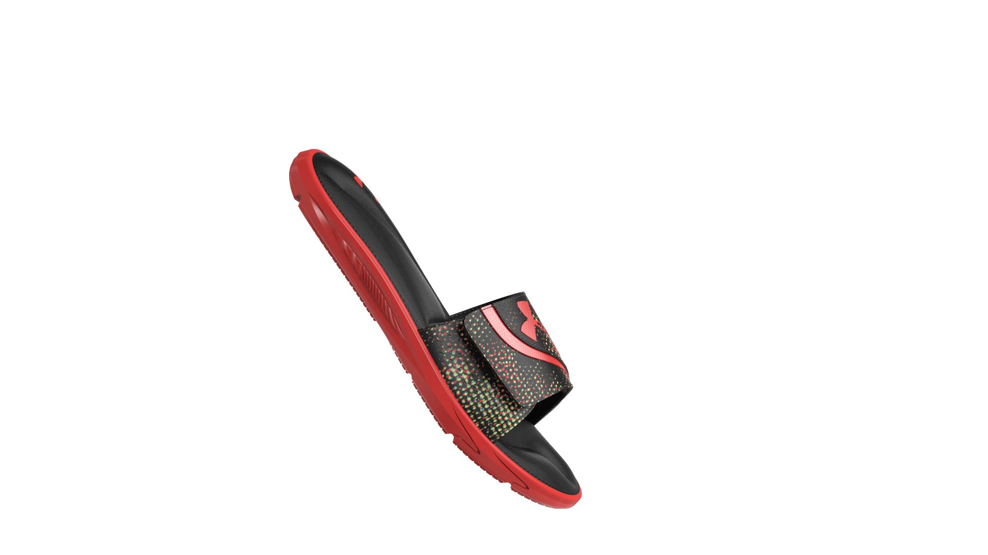 UA Ignite VI Graphic Strap Boys' Slides 2