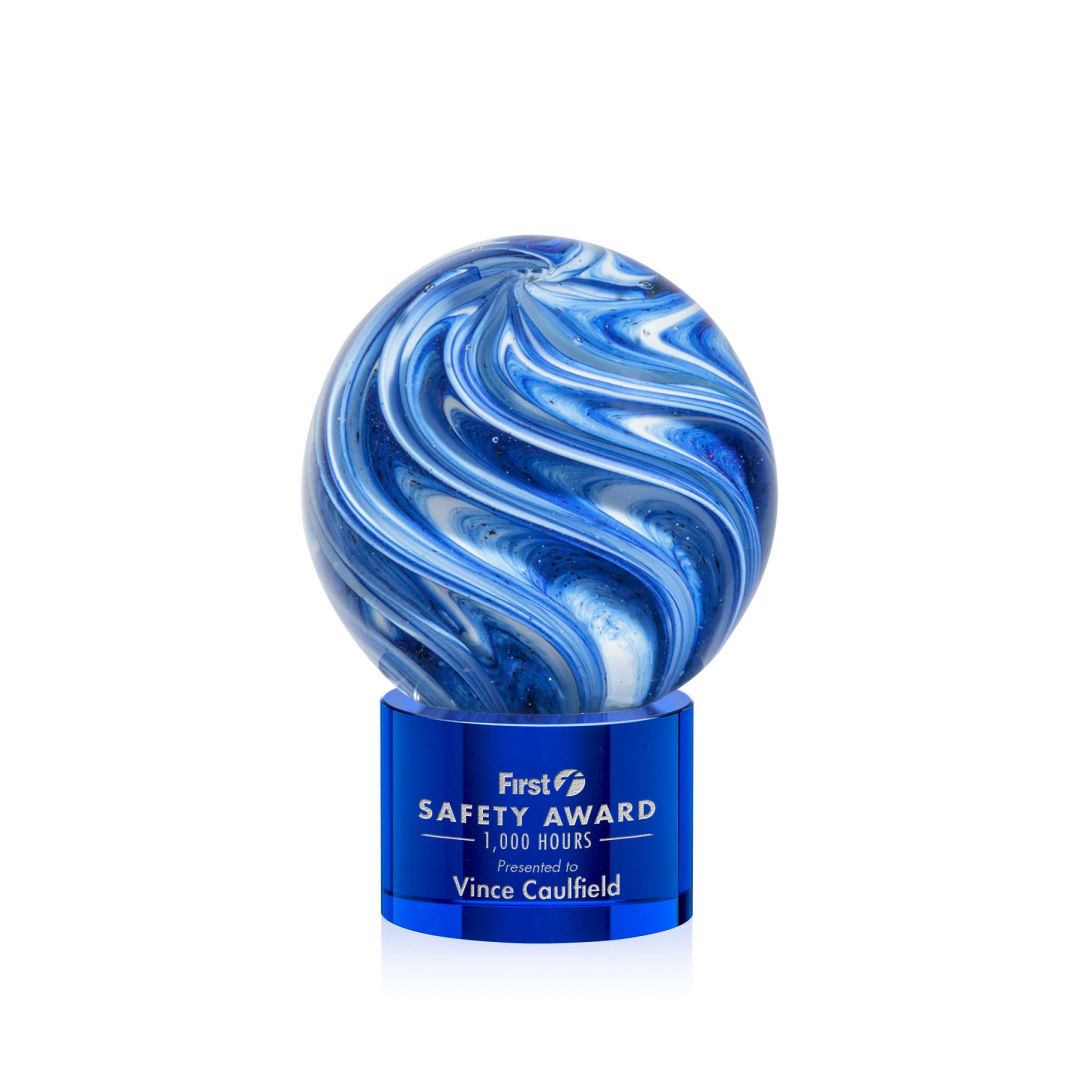 Naples Award on Marvel Base - Blue 9