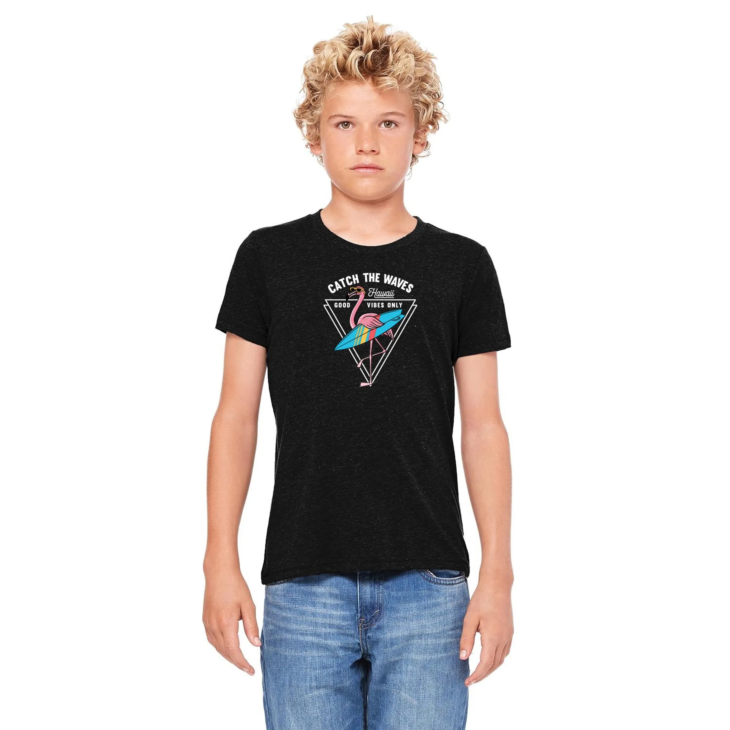 Bella + Canvas Youth Jersey Short-Sleeve T-Shirt 6