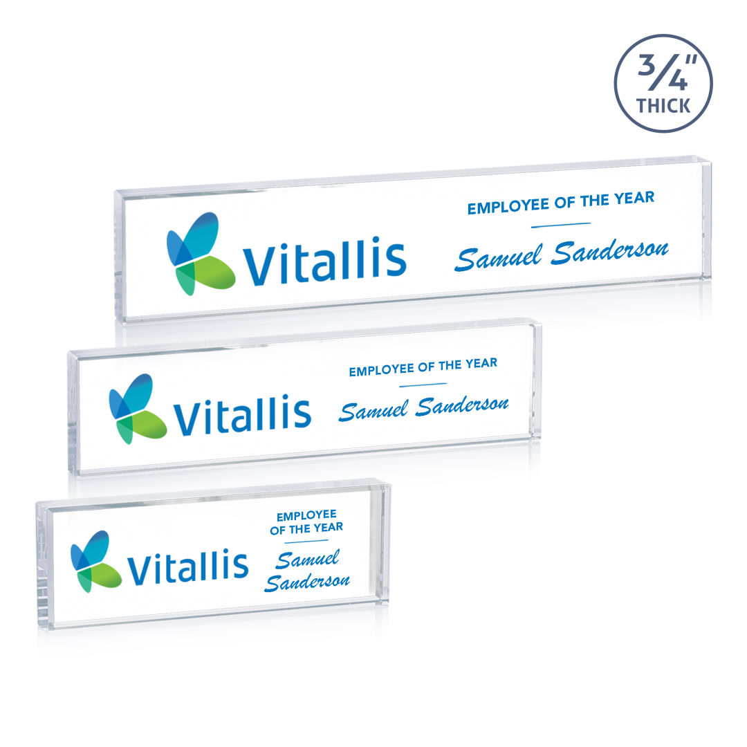 Lancaster Nameplate - VividPrint™ 8