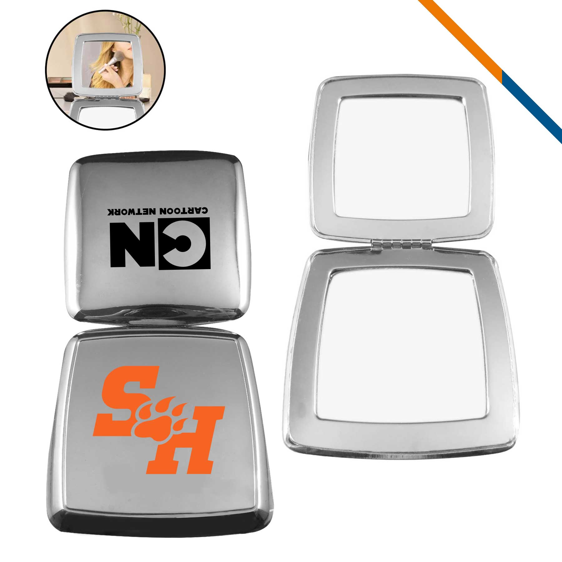 Lenia Foldable Double Sided Mirror 3