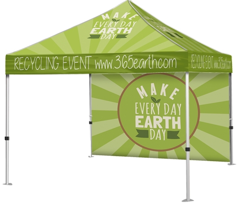 10'x10' Event Tent and Full Back Wall