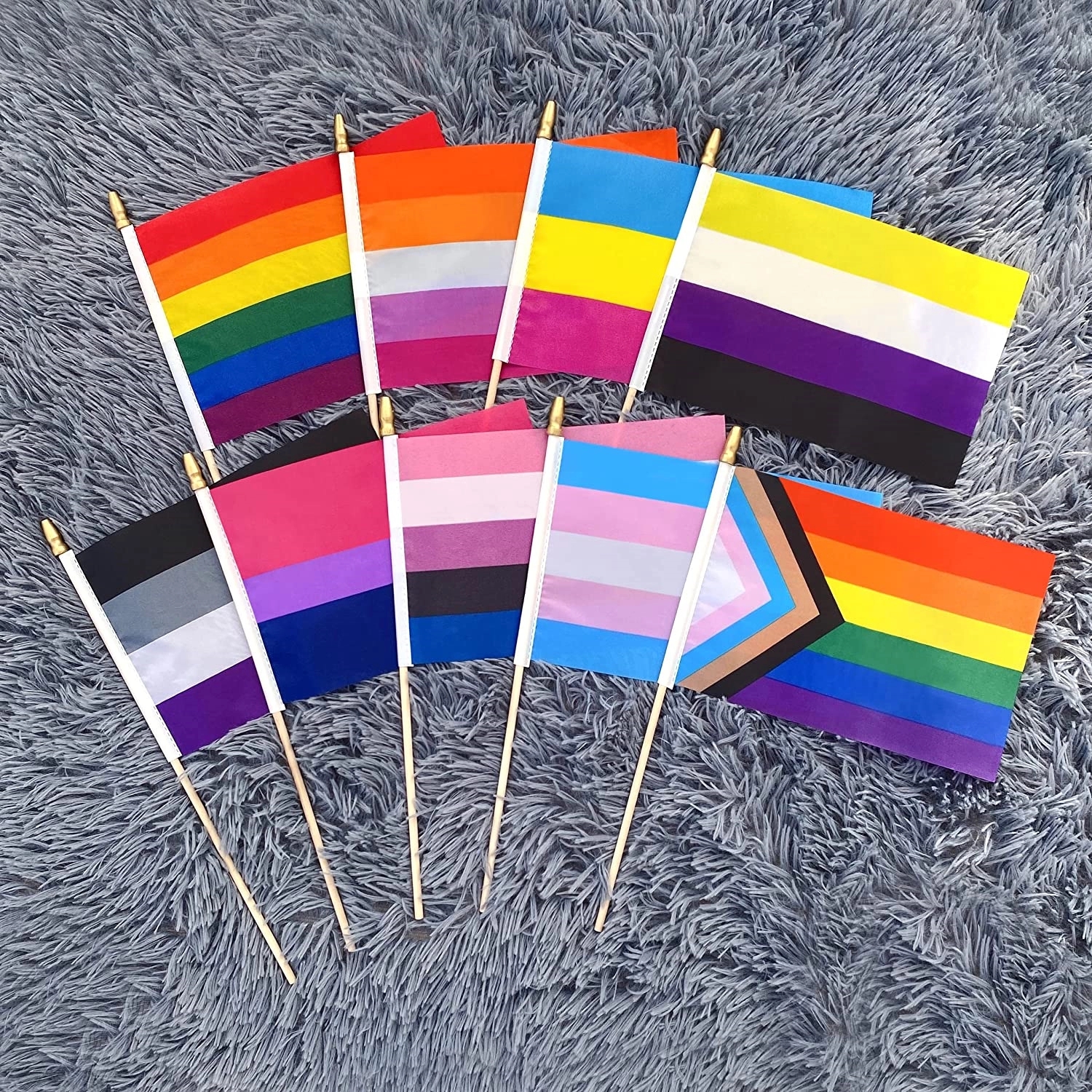 Rainbow Pride Flag Bunting Decorations Supplies For Parades 3