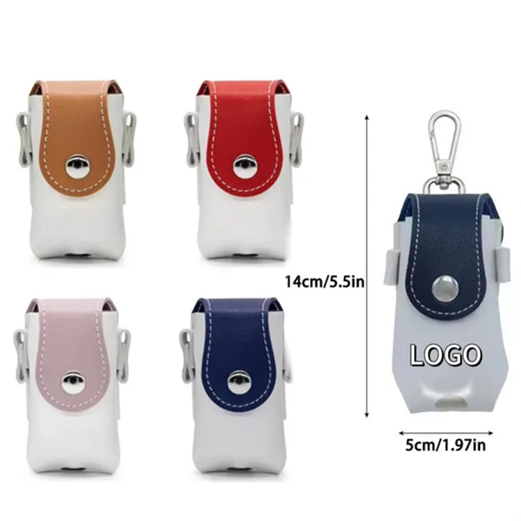 PU Leather Mini Golf Ball Waist Bag 2