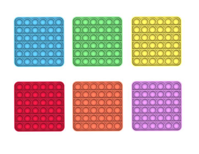 Square Shaped Push Bubble Pop / Fidget Toy 2