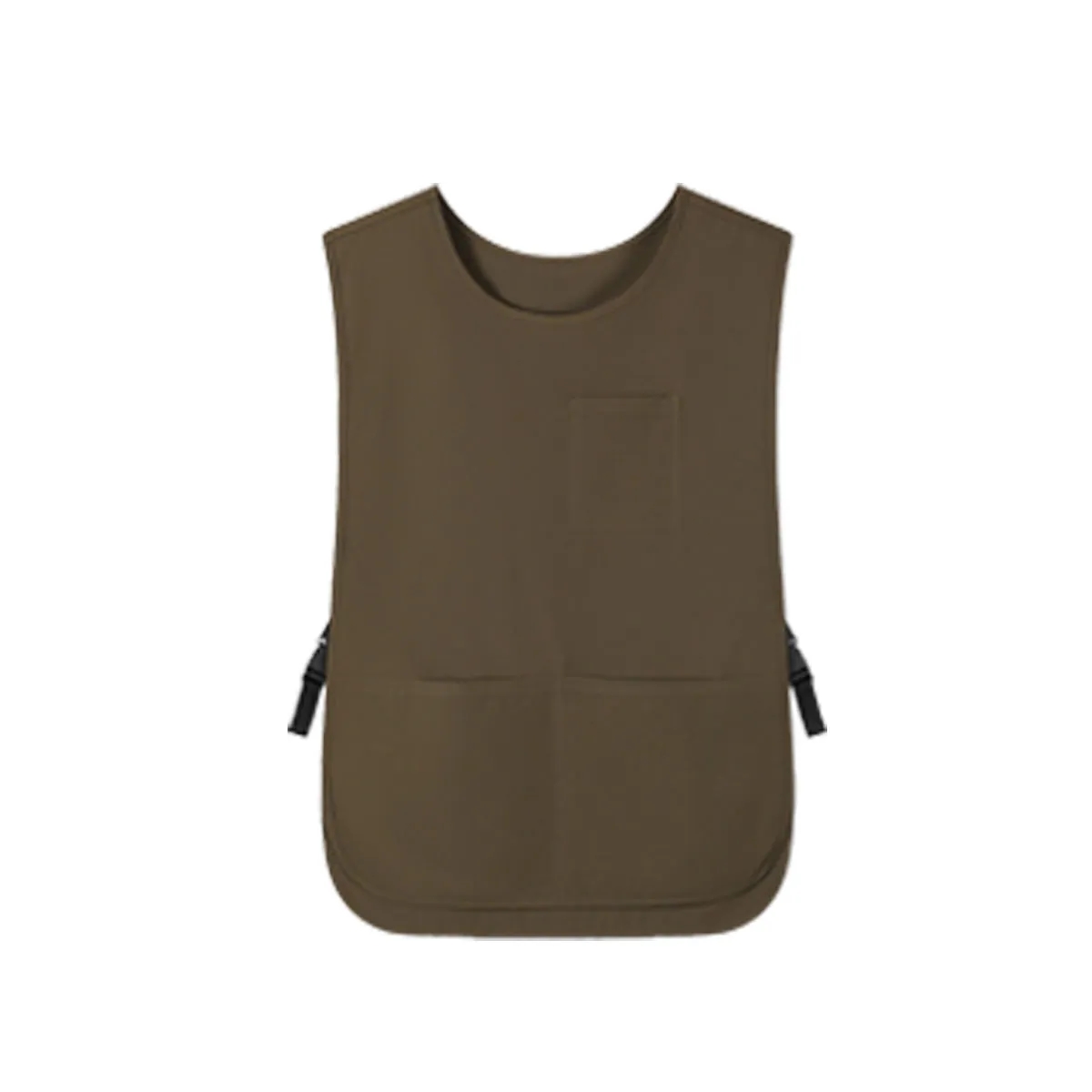 Bib Unisex Aprons Adjustable Waterdrop Resistant with Pocket 6