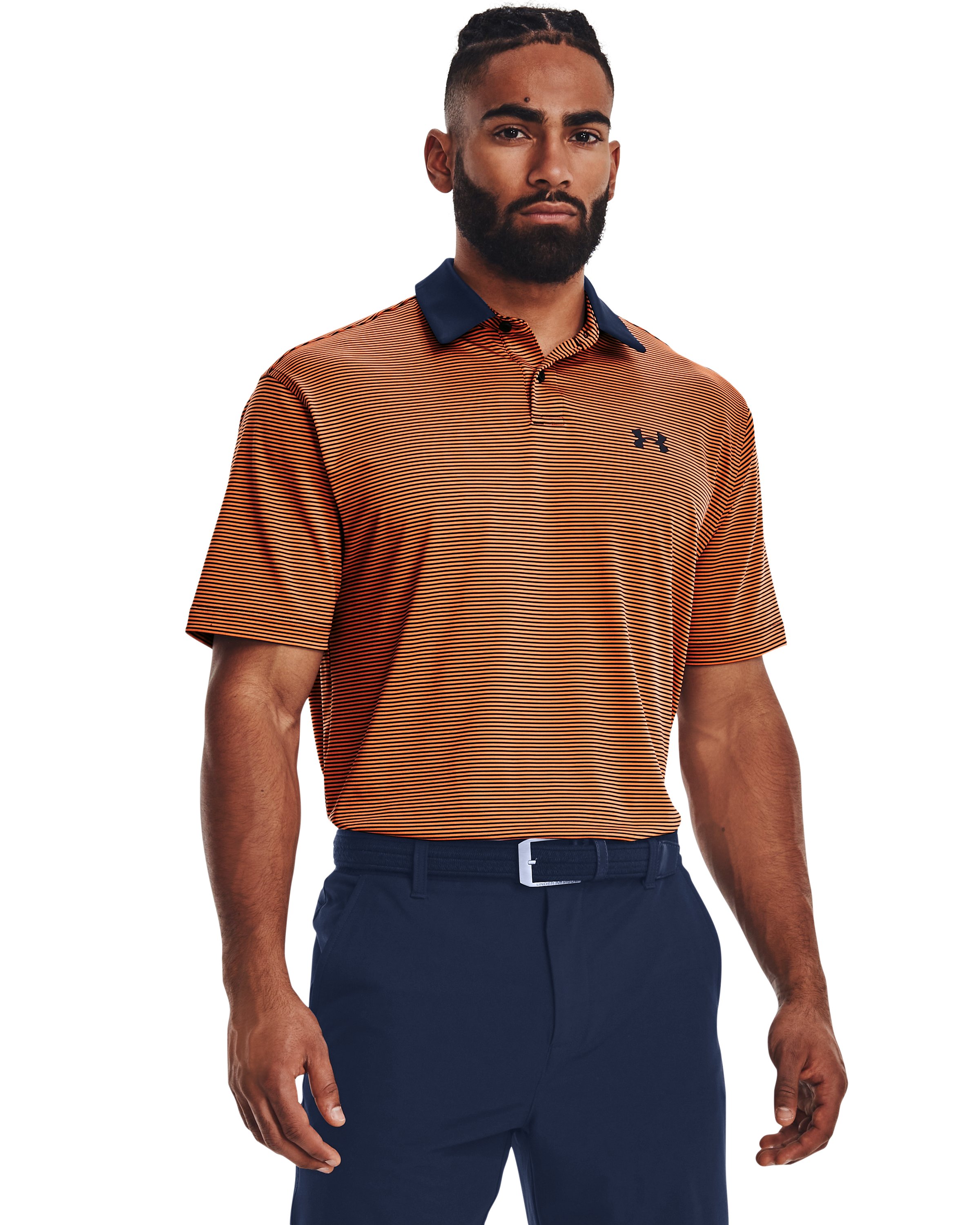 UA Performance Stripe Men's Polo 7