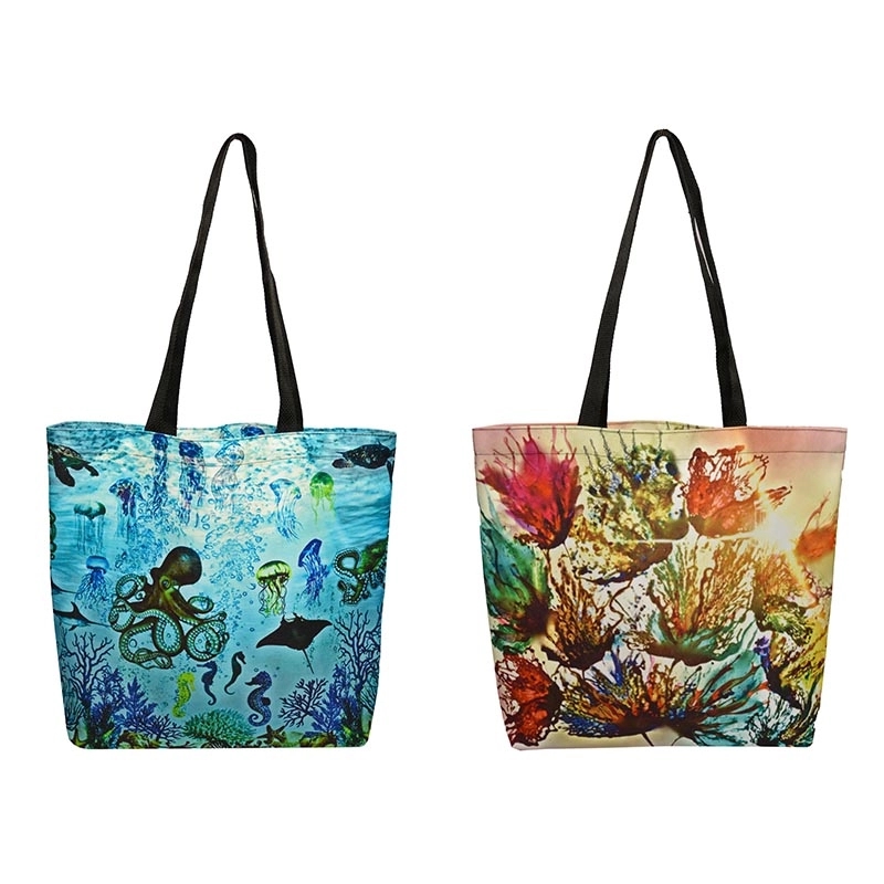 Sublimated Open Tote Bag ( 18" x 15" x 4") 12