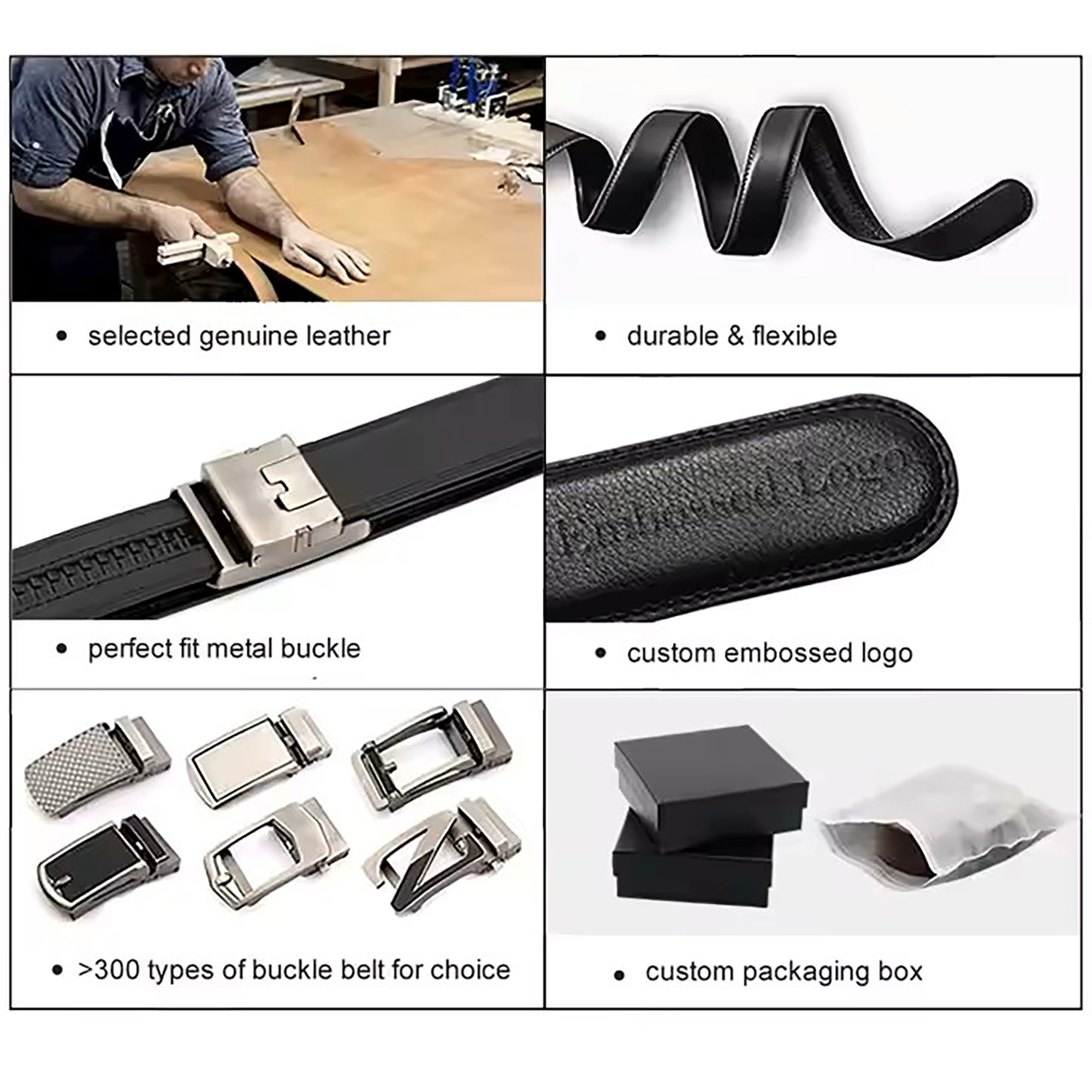 Male Genuine Leather Belts 2