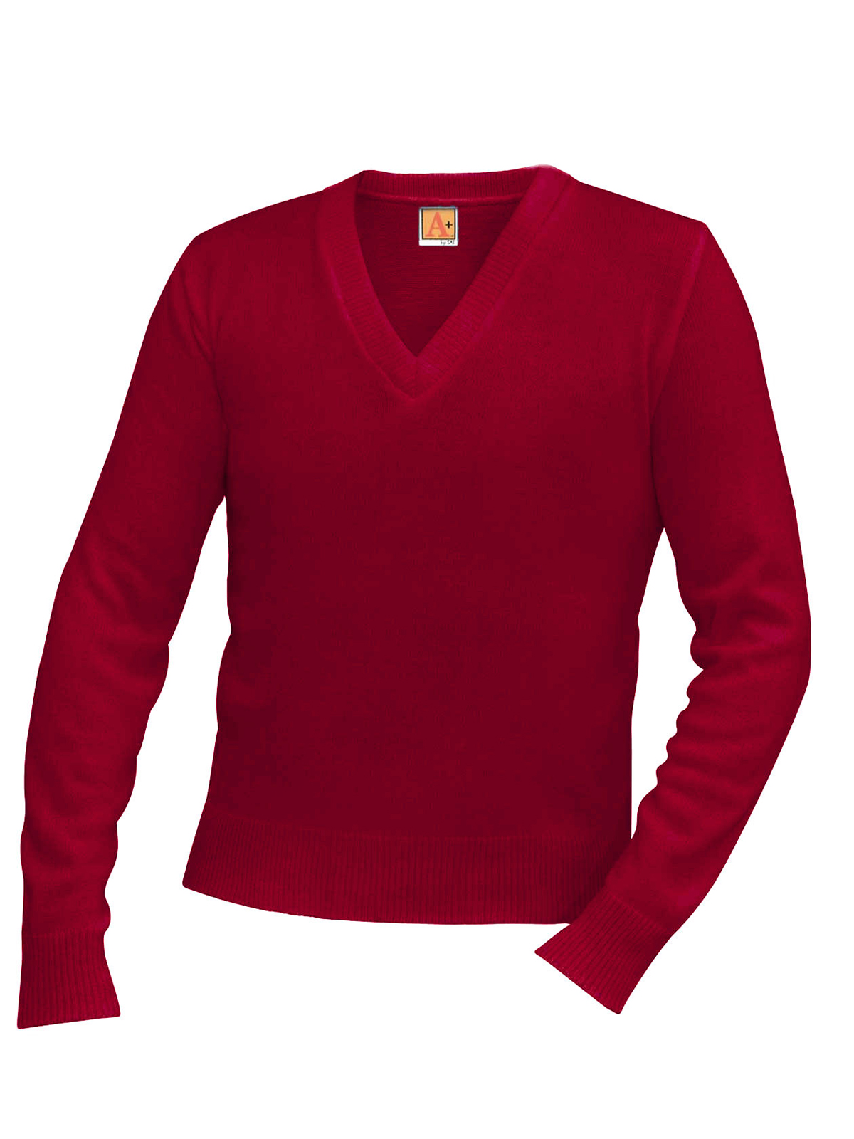A+ Uniforms - Unisex Jersey V-Neck Long-Sleeve Pullover Sweatshirt 10