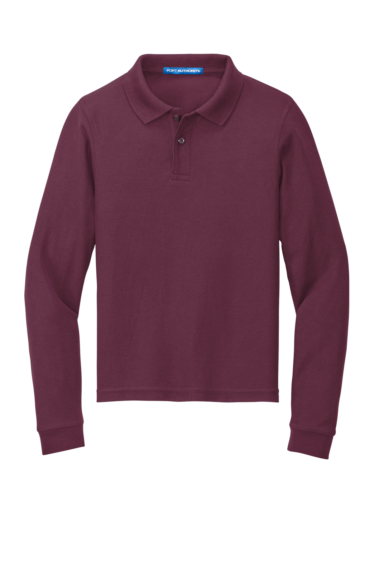 Port Authority Youth Long Sleeve Silk Touch Polo. Y500LS 7