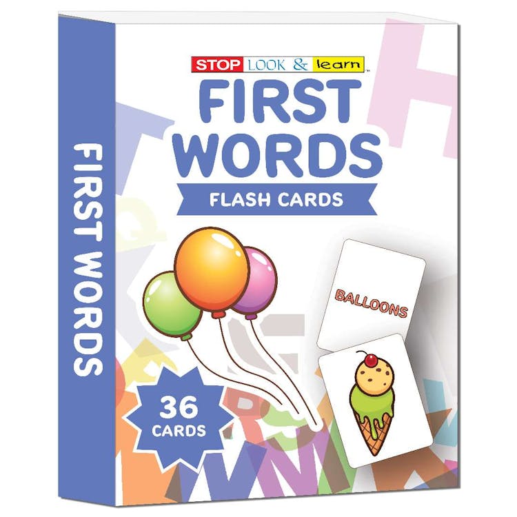 Flash Card Sets First Words 2