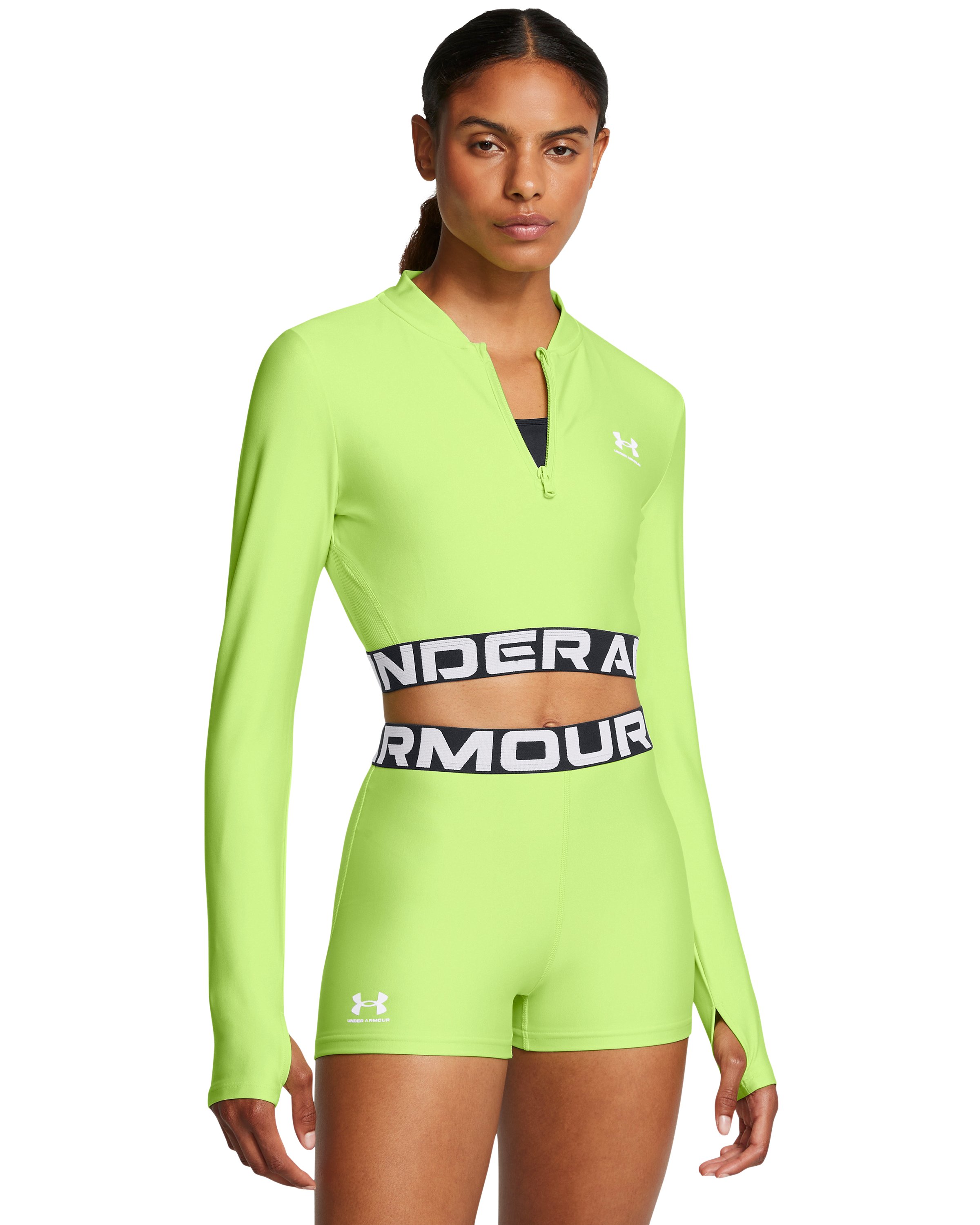 HeatGear Rib Women's Zip Long Sleeve 6