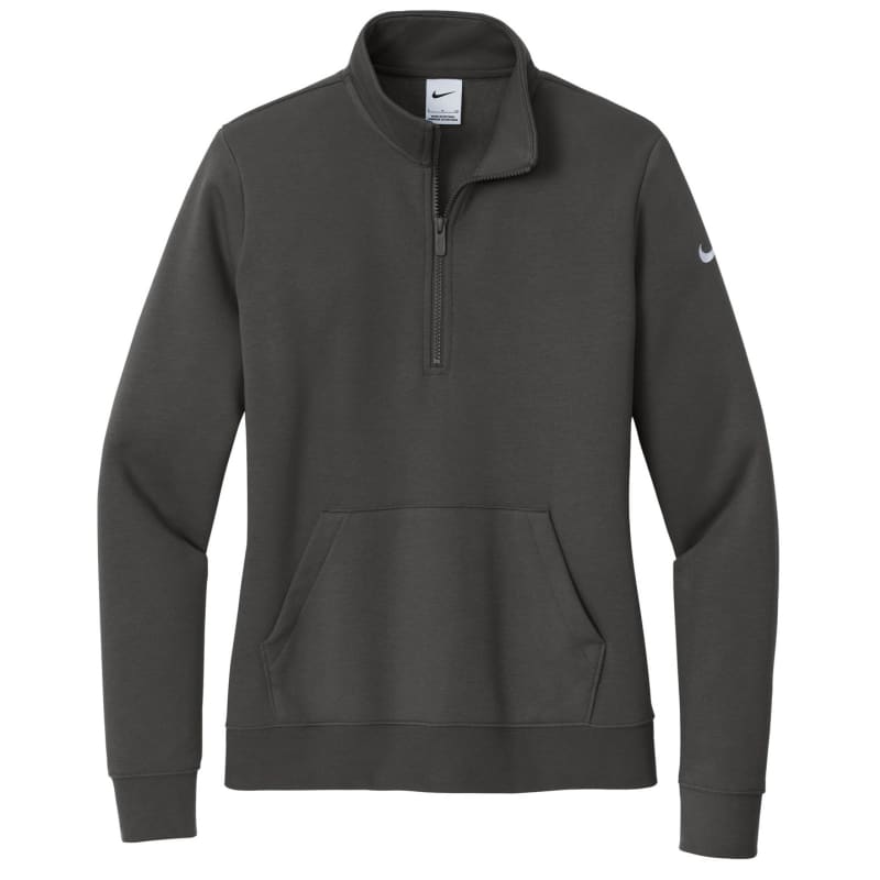 Nike Ladies Club Fleece Sleeve Swoosh 1/2-Zip 31