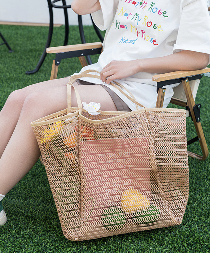 BeachNylon Mesh Tote Bag 12