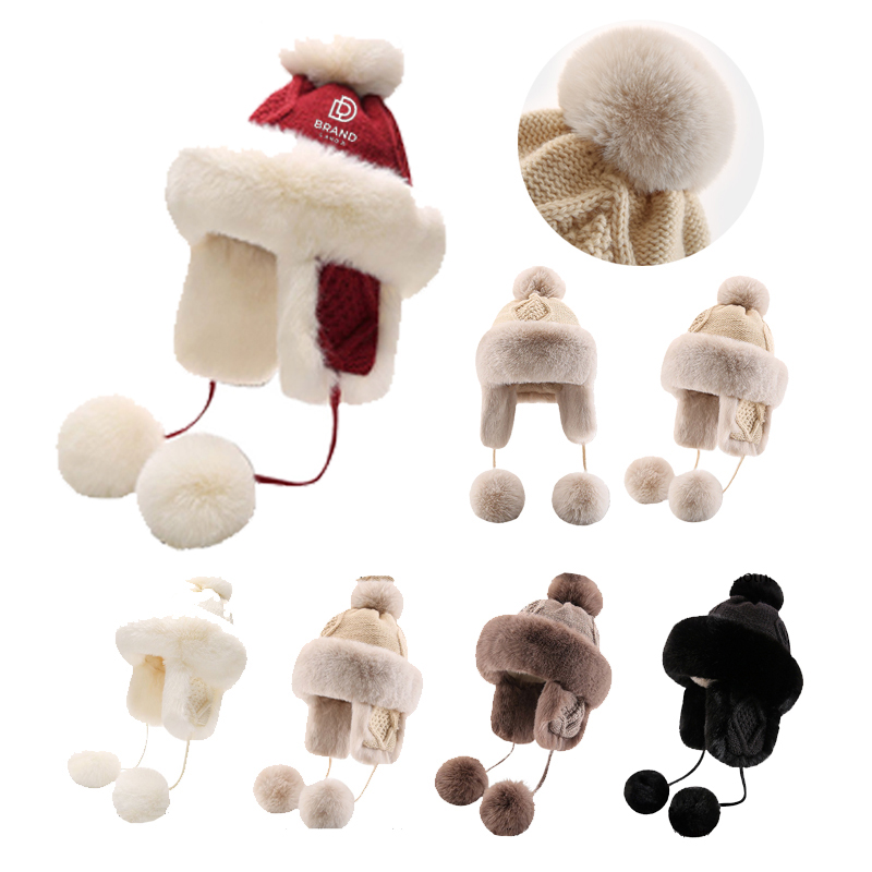 Warm Cute Knitted Hat 7